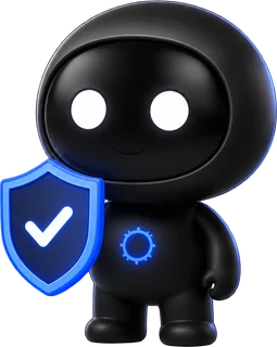 The XSIV Observer holding a shield